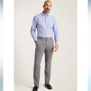 Bonobos Men's Gray Slim Fit Chino Pants Size 33/30